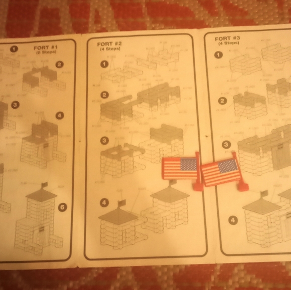 P**Vintage Hasbro Lincoln Logs, 103 pieces - Picture 5 of 10